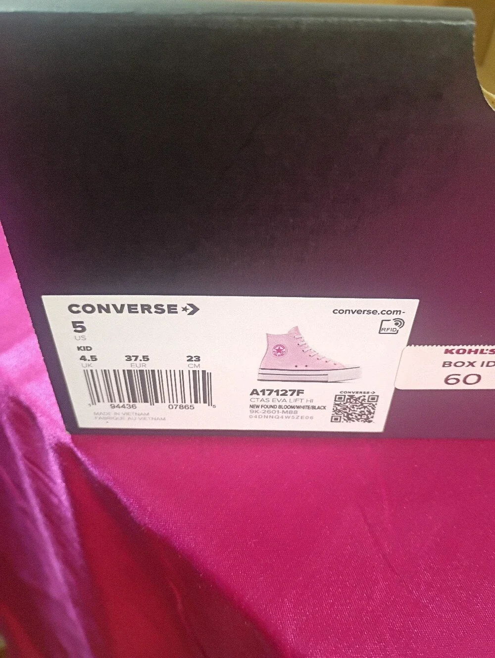 Converse kids sz